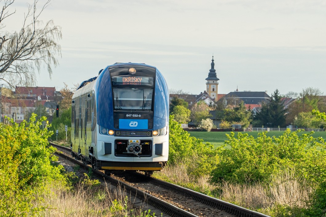 Do Moravských Budějovic vlakem