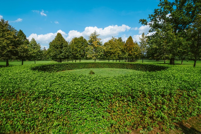 Francouzský park přechází plynule v anglický park. Foto Pavel Rybníček.