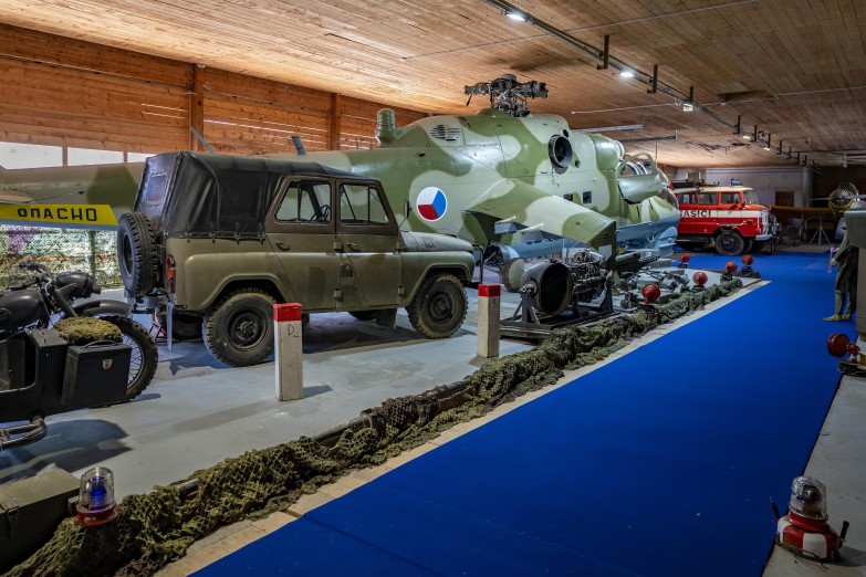 Technické muzeum  ve Studenci je dosažitelné snadno vlakem. Foto Roman Šulc.