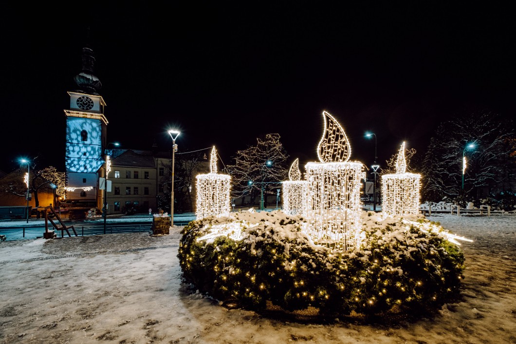 Do Třebíče v adventním čase nejen za vánoční výzdobou