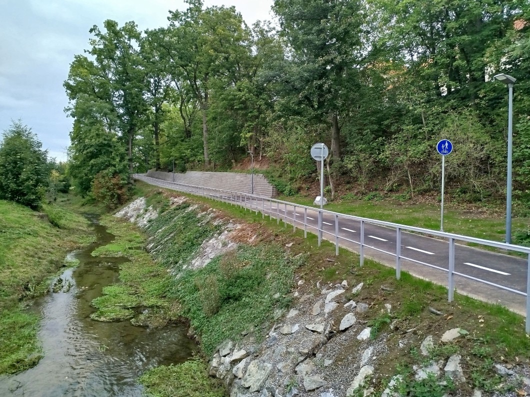 Otevření první etapy cyklostezky kolem Rokytky
