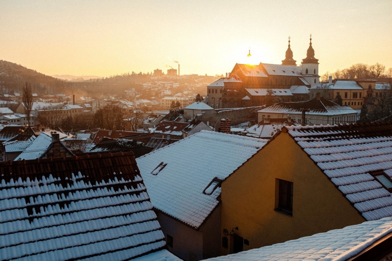 3. místo profesionální fotograf Pavel Rybníček - Západ nad bazilikou