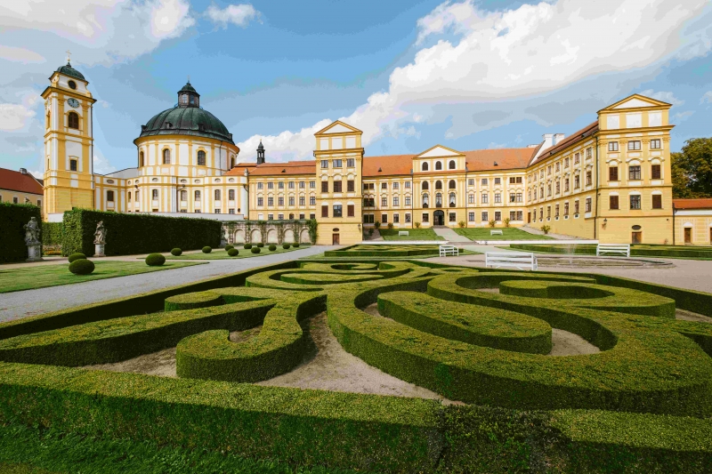 Zámecký park v Jaroměřicích nad Rokytnou