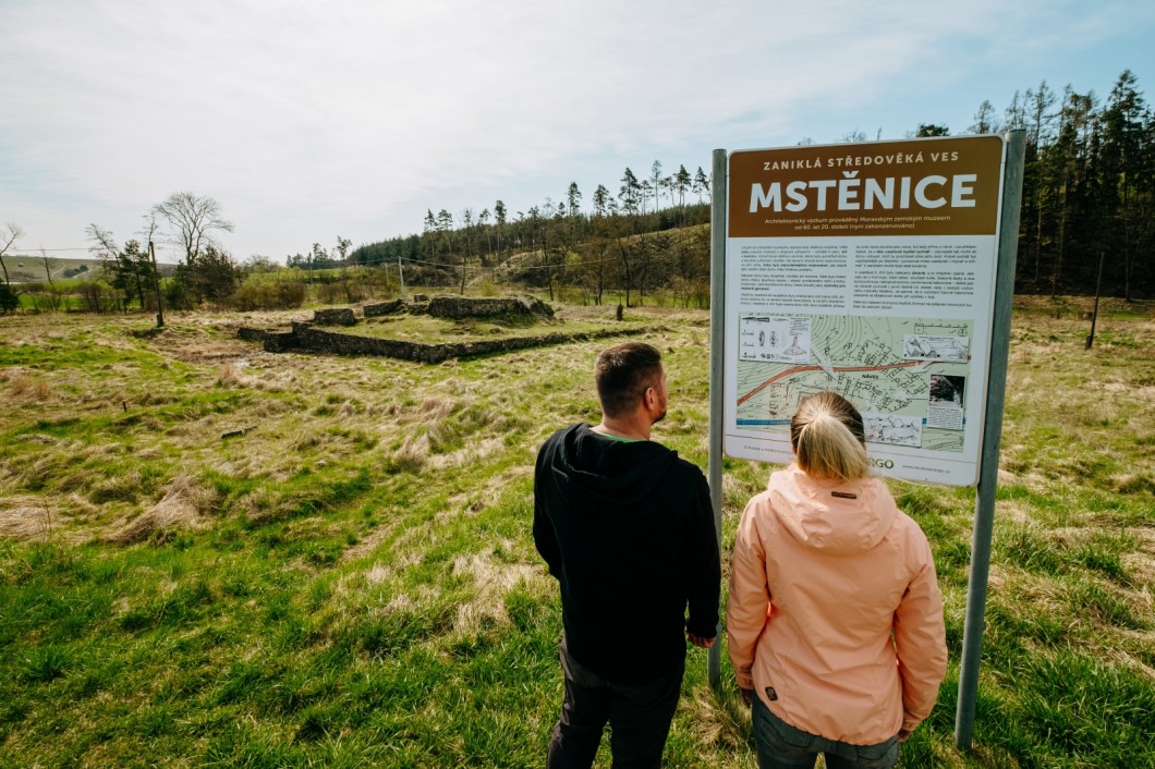Zaniklá ves Mstěnice Zaniklá ves Mstěnice