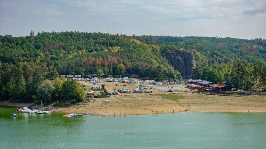 Hartvíkovická pláž. Foto Štěpán Dvořák