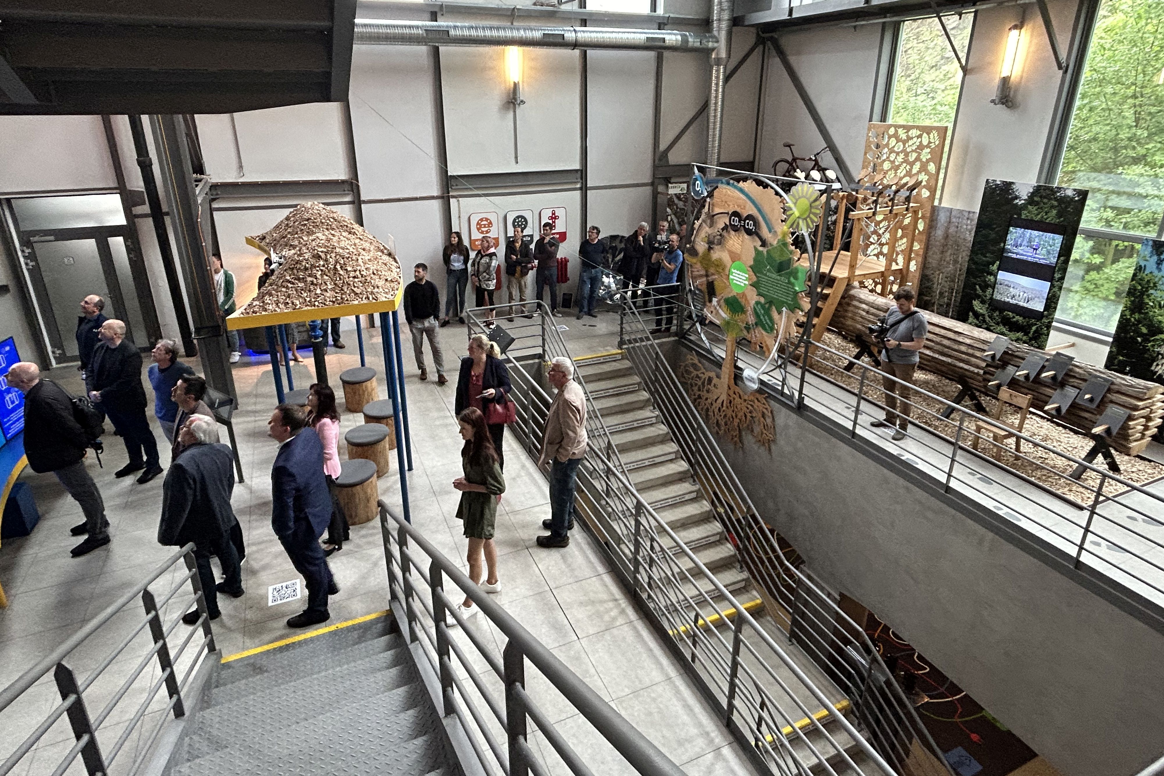 Ekotechnické centrum je interaktivní expozice, která seznamuje s typy a využitím energie nebo s kosmonautikou.