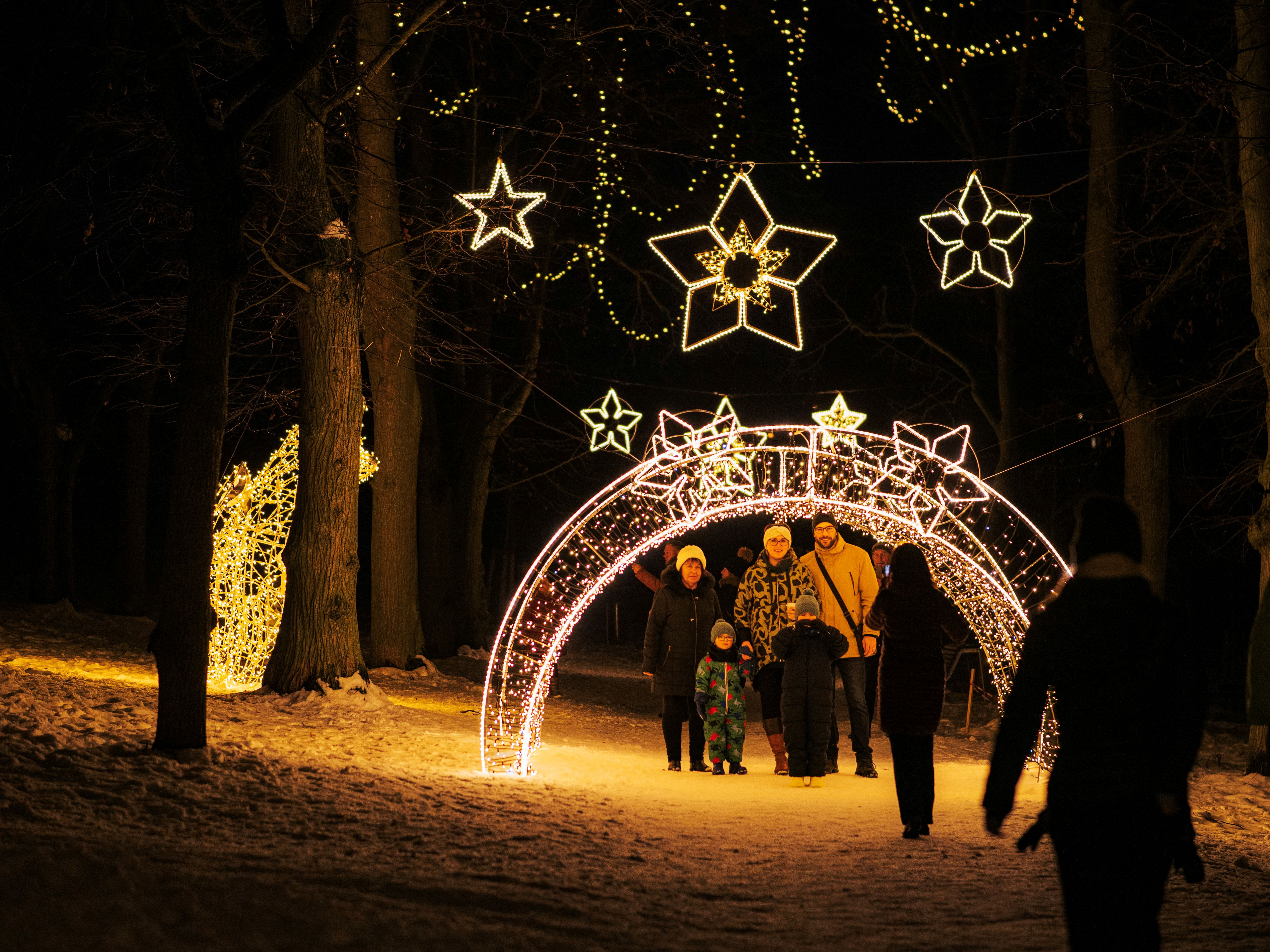 Vánoční osvětlení v Třebíči je vyhlášené už několik let. Vánoční osvětlení v Třebíči je vyhlášené už několik let.