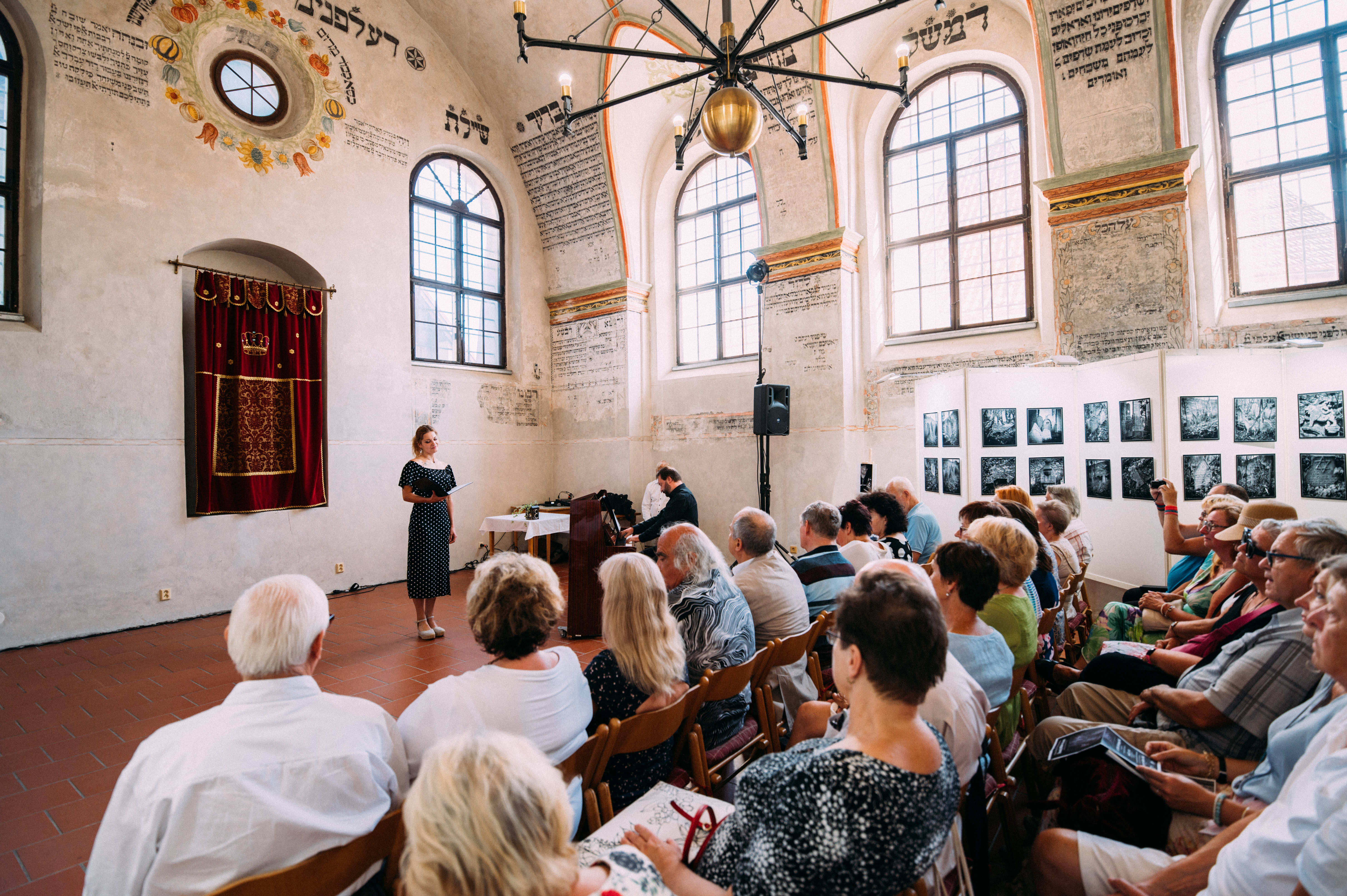 Festival Male chajim v TGřebíči je prezentací židovské kultury. Foto Jakub Mertl.