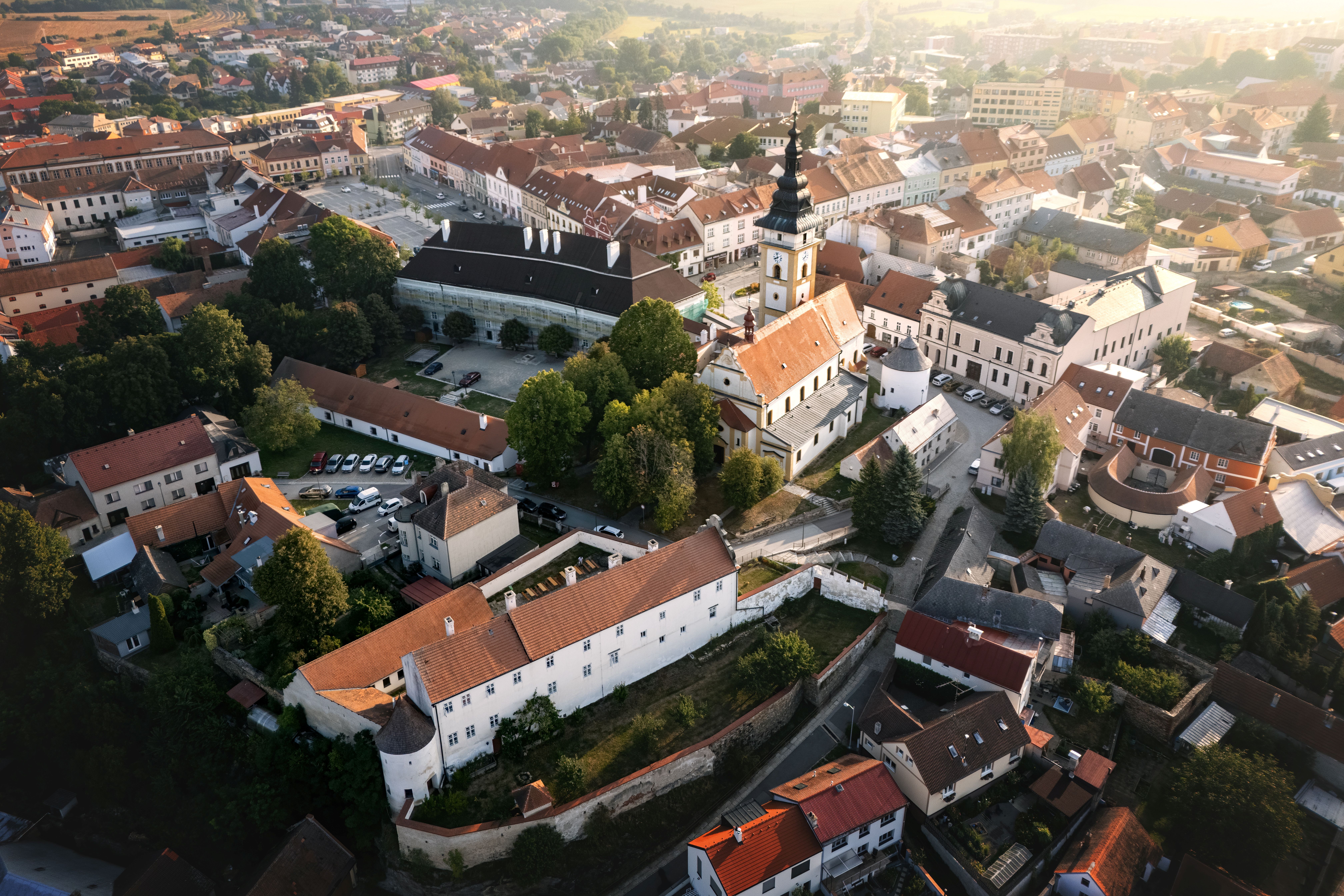 Moravské Budějovice jsou městem na bývalé císařské silnici. Foto Martin Dlouhý.